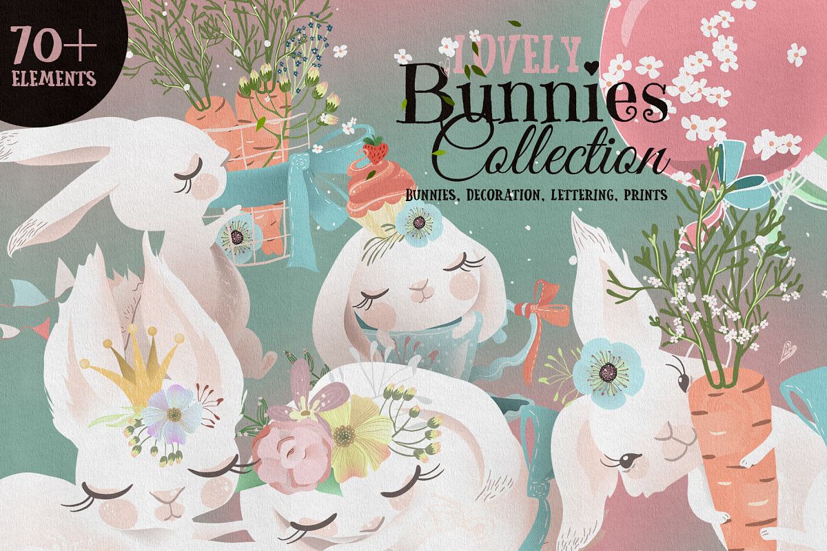 Lovely Bunnies Collection example image 1