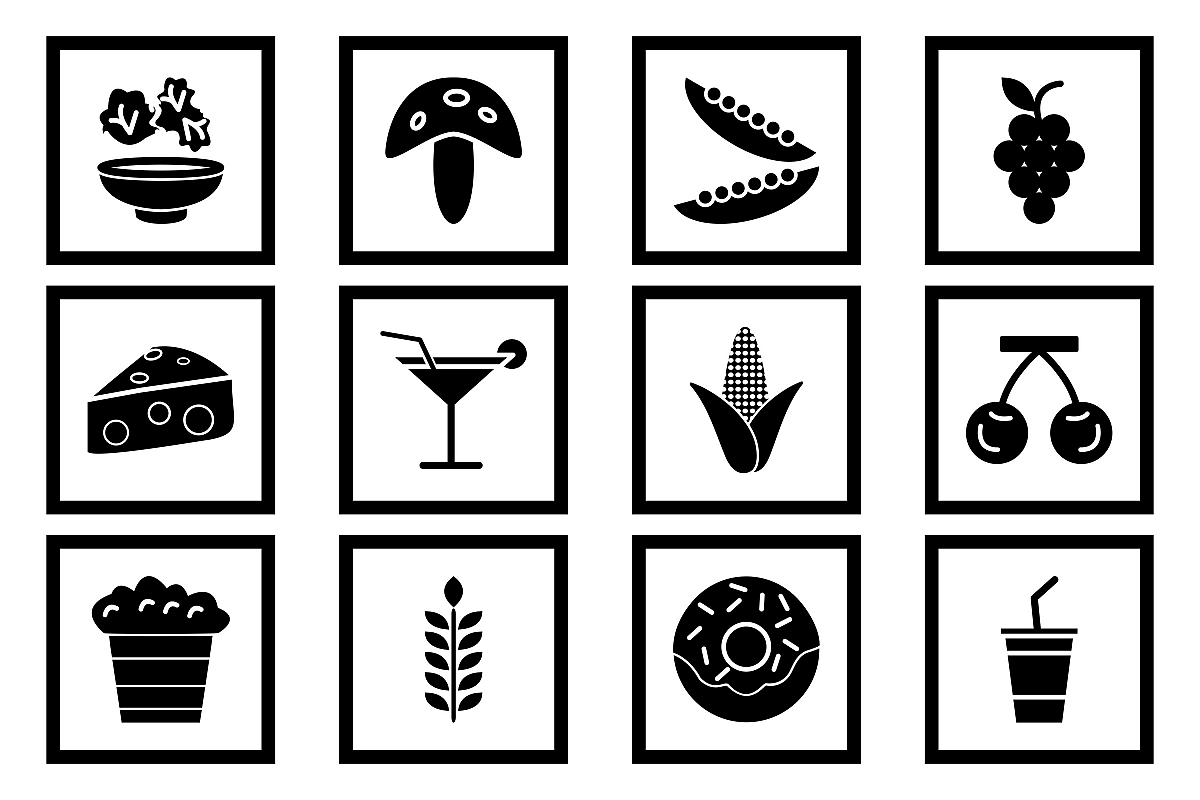 Set Of Food Icons example image 1