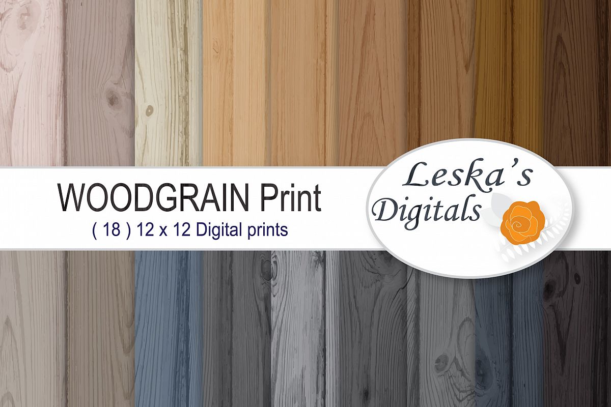 Wood Paper Pack - Woodgrains example image 1