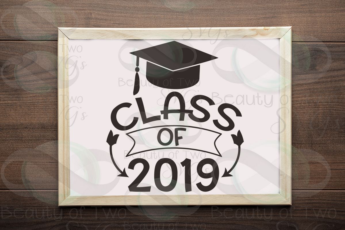 Class of 2019 svg, 2019 Graduate svg, Congrats 2019 grad svg example image 1
