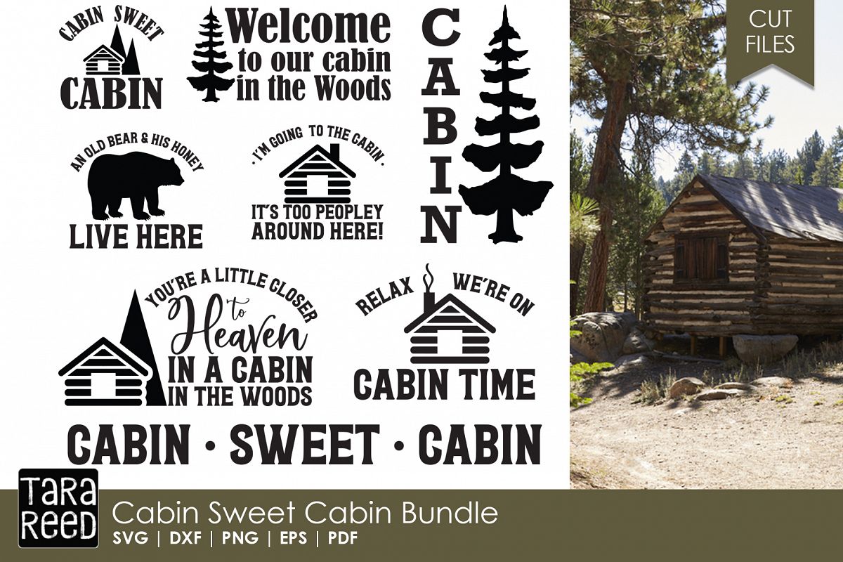 Cabin Sweet Cabin Bundle example image 1