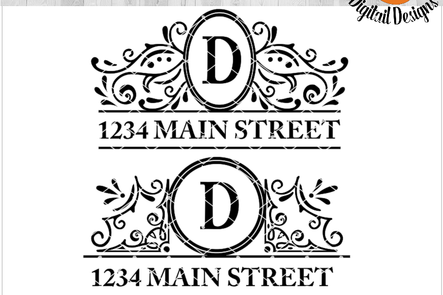 Free Free 82 Mailbox Monogram Mailbox Decal Svg Free SVG PNG EPS DXF File