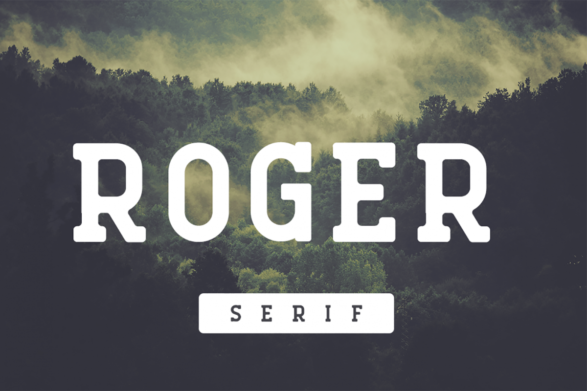 Roger Serif example image 1