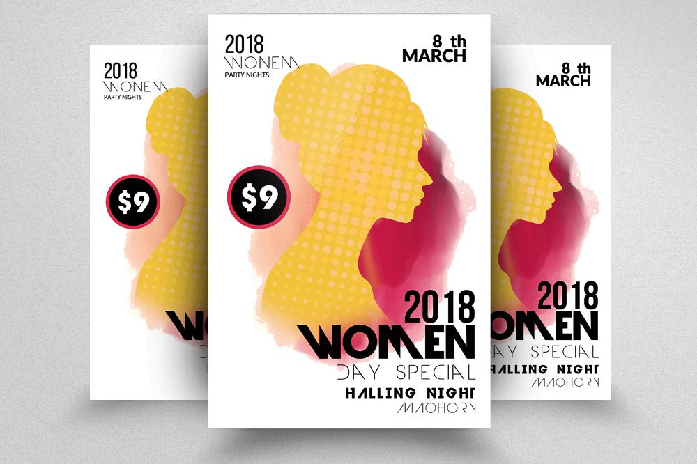 Women Day Flyer example image 1