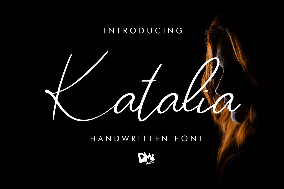 Katalia Handwritten Font example image 1