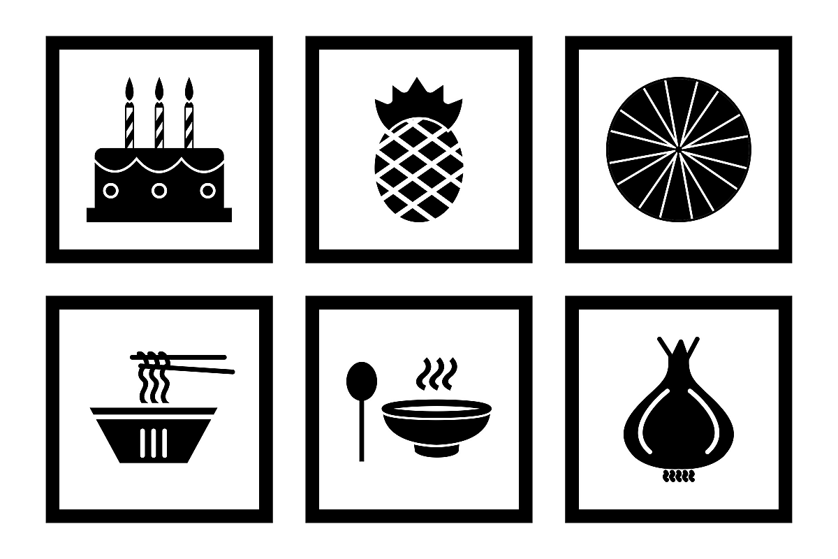 Set Of Food Icons example image 1