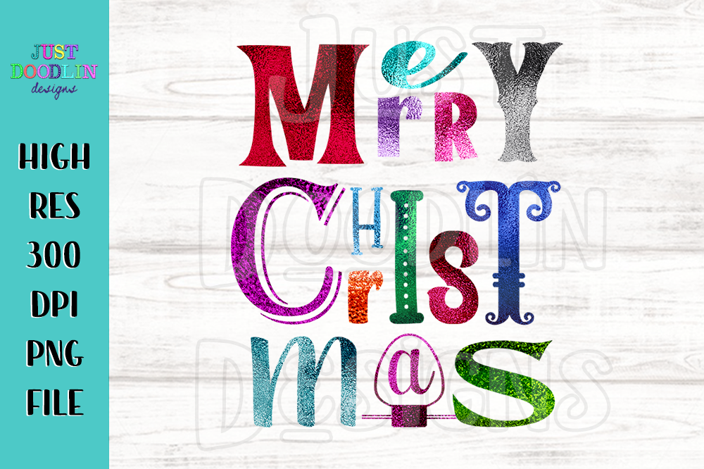 Merry Christmas PNG file example image 1