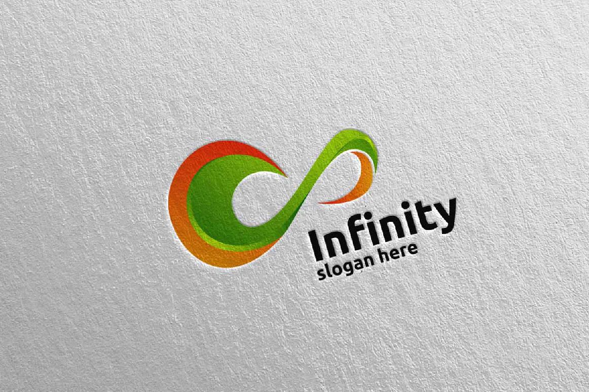 Infinity loop logo Design 4 example image 1