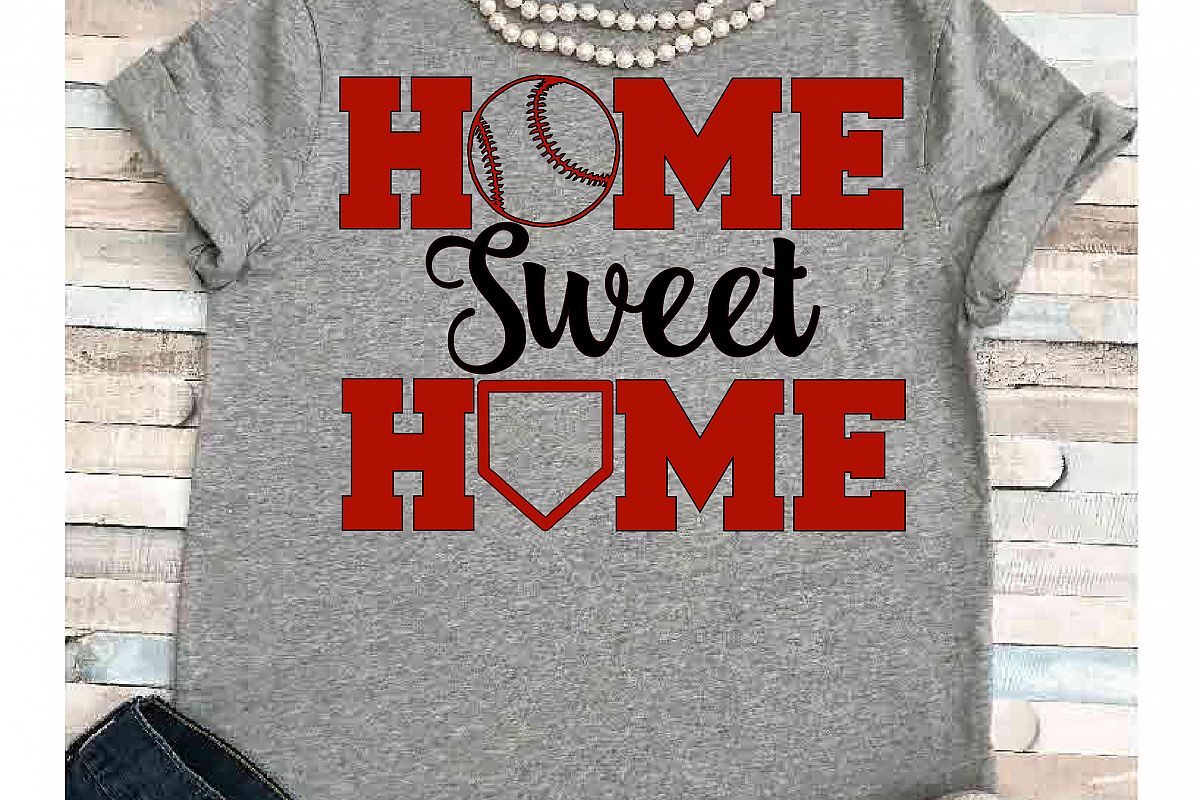 Download Baseball svg SVG DXF JPEG Silhouette Cameo Cricut Baseball mom svg iron on Home sweet home svg