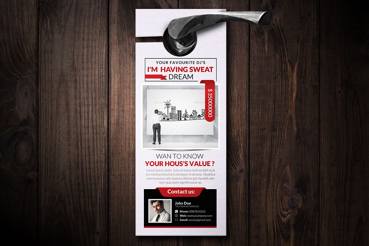 Business Door Hangers example image 1