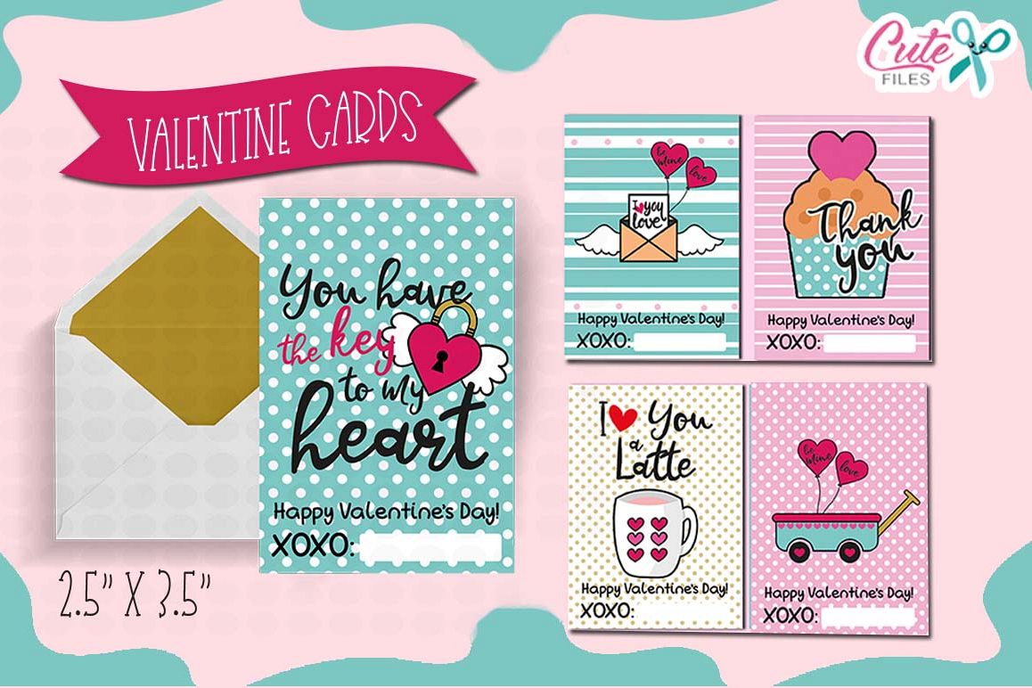 Valentines day Printable cards for your friends example image 1