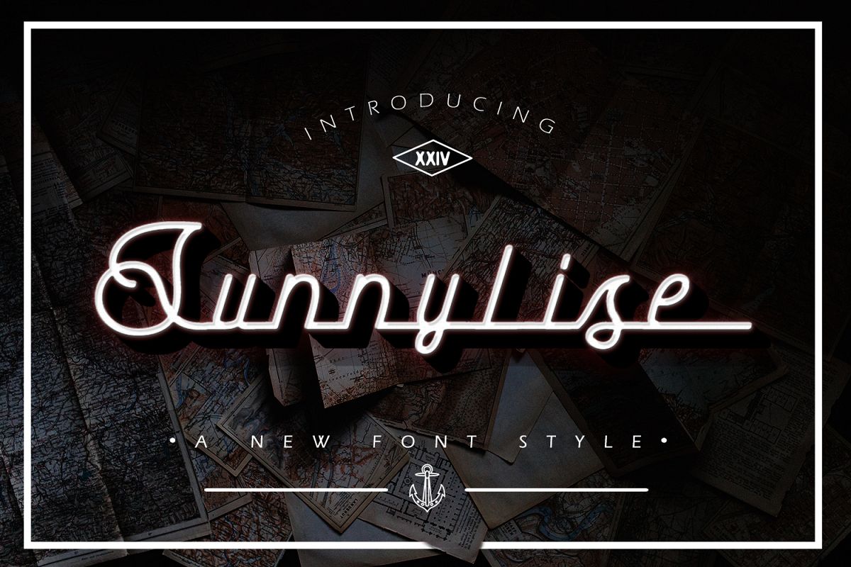 Sunnylise Font example image 1