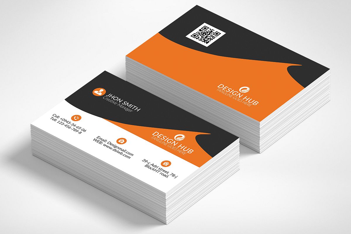 Business Card Template example image 1