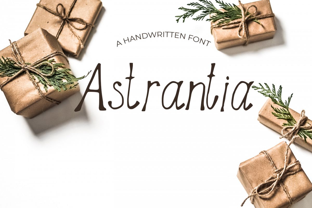 Astrantia Font example image 1