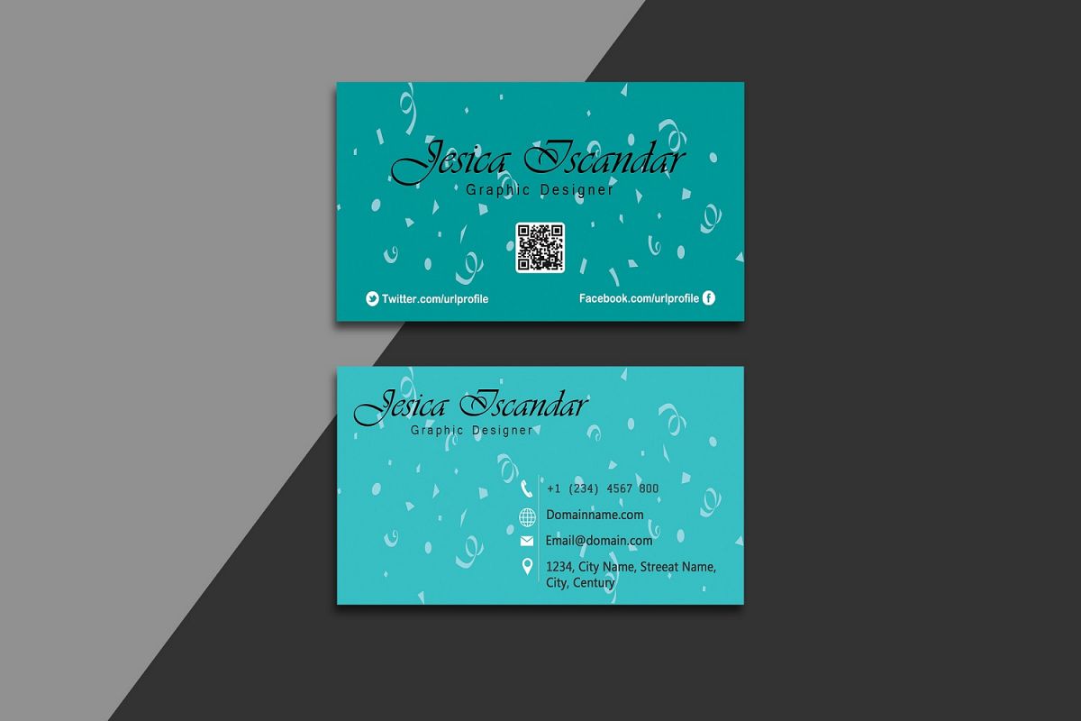 Creative Business Card Template example image 1