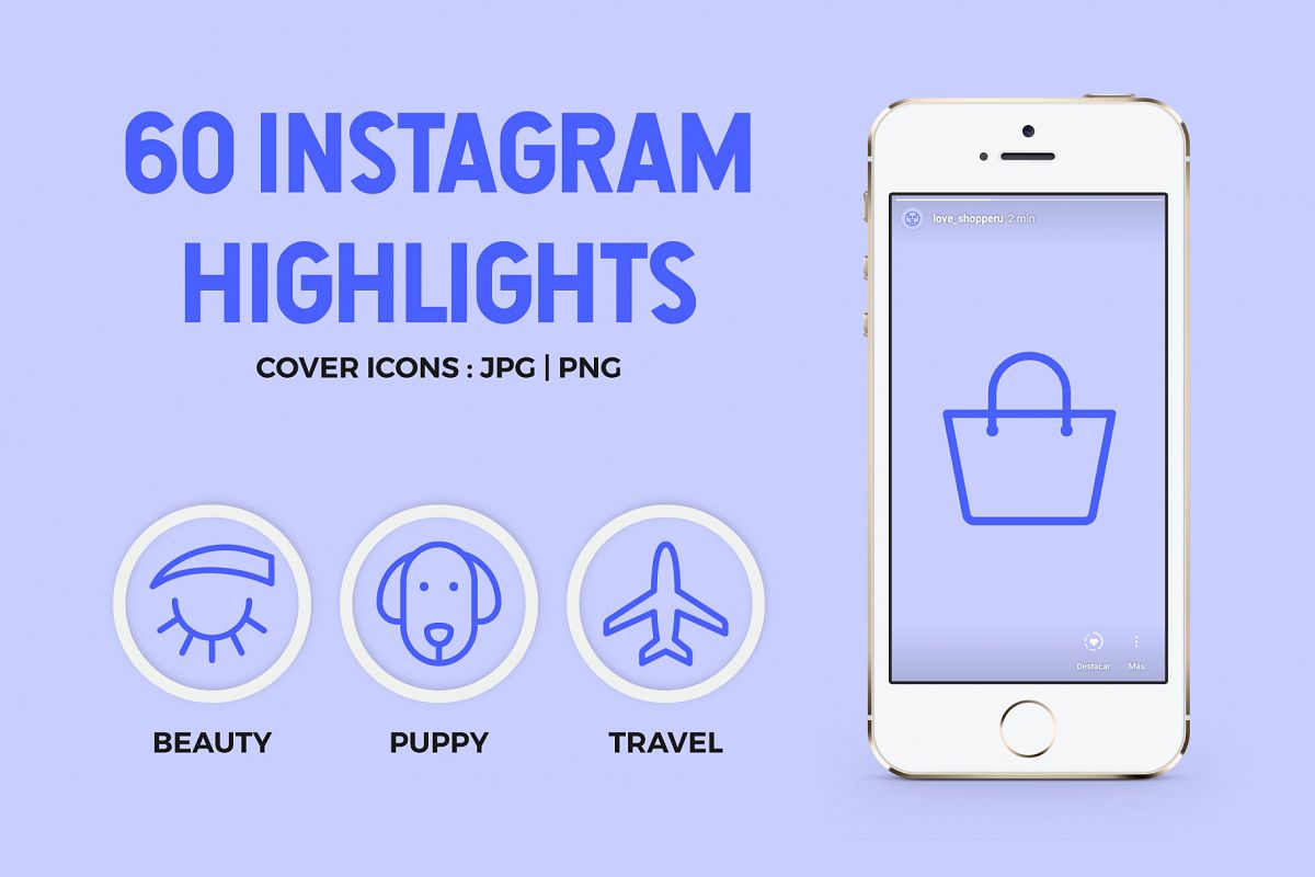 60 Instagram Stories Covers example image 1