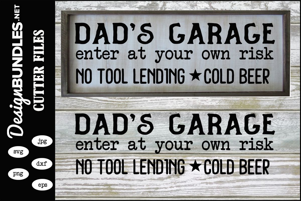 Download Dads Garage SVG