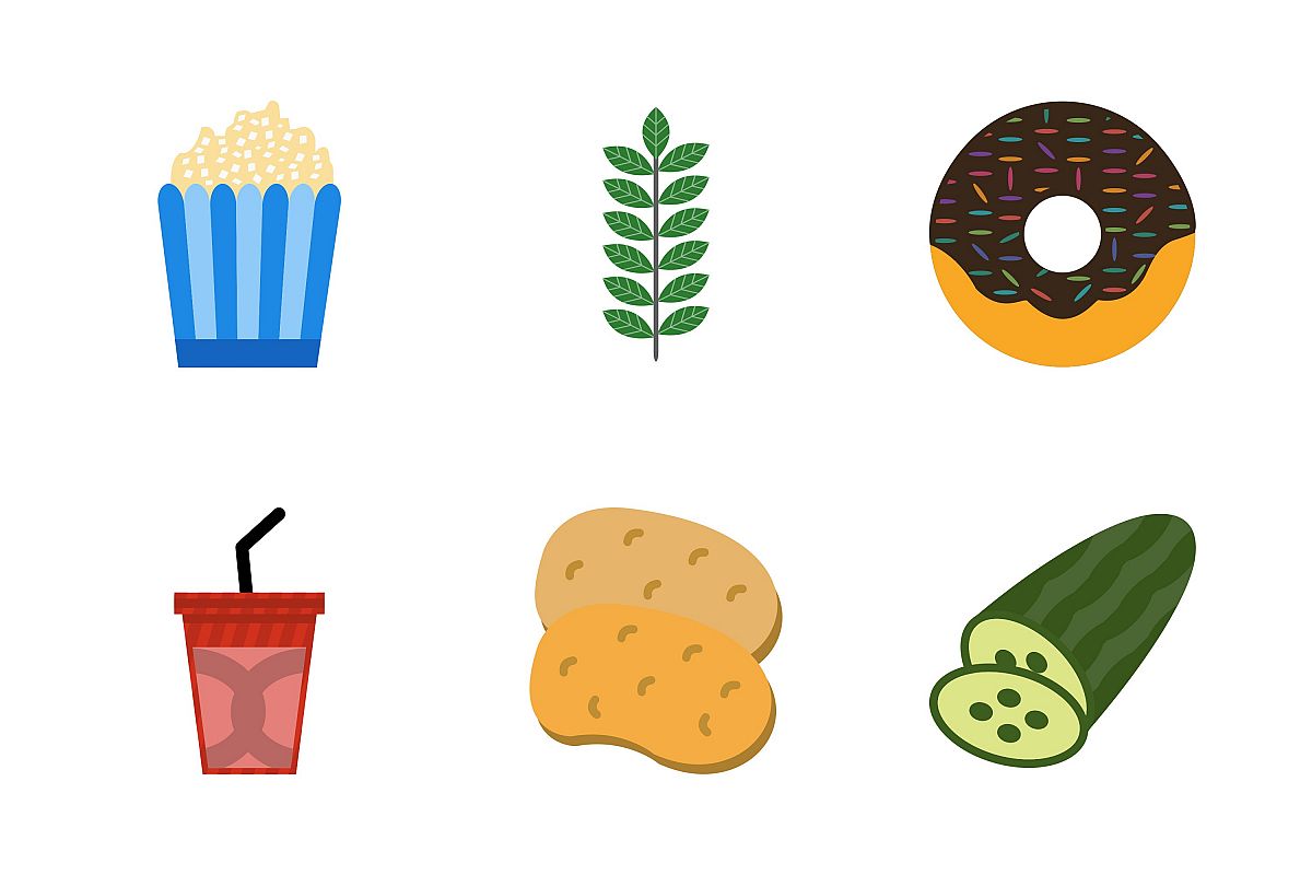 Set Of Food Icons example image 1