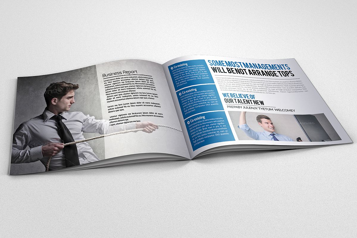 Business Dealing Bifold Brochure example image 1