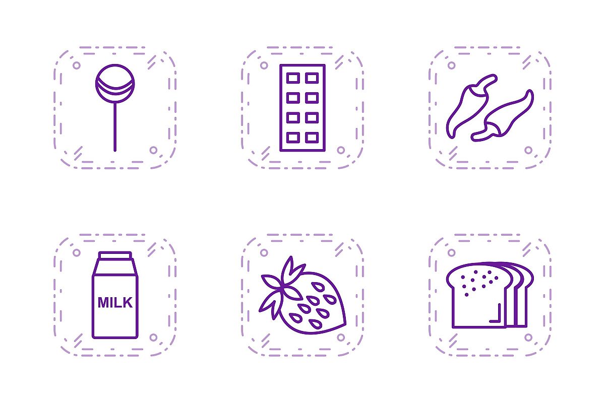 Set Of Food Icons example image 1