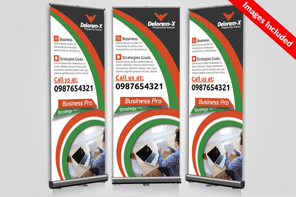Business Roll Up Banners Templates example image 1