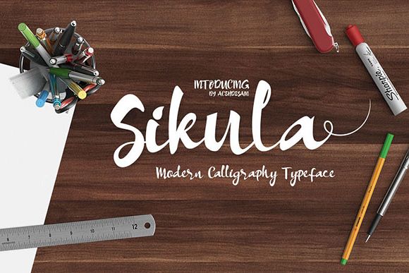 Sikula Font example image 1