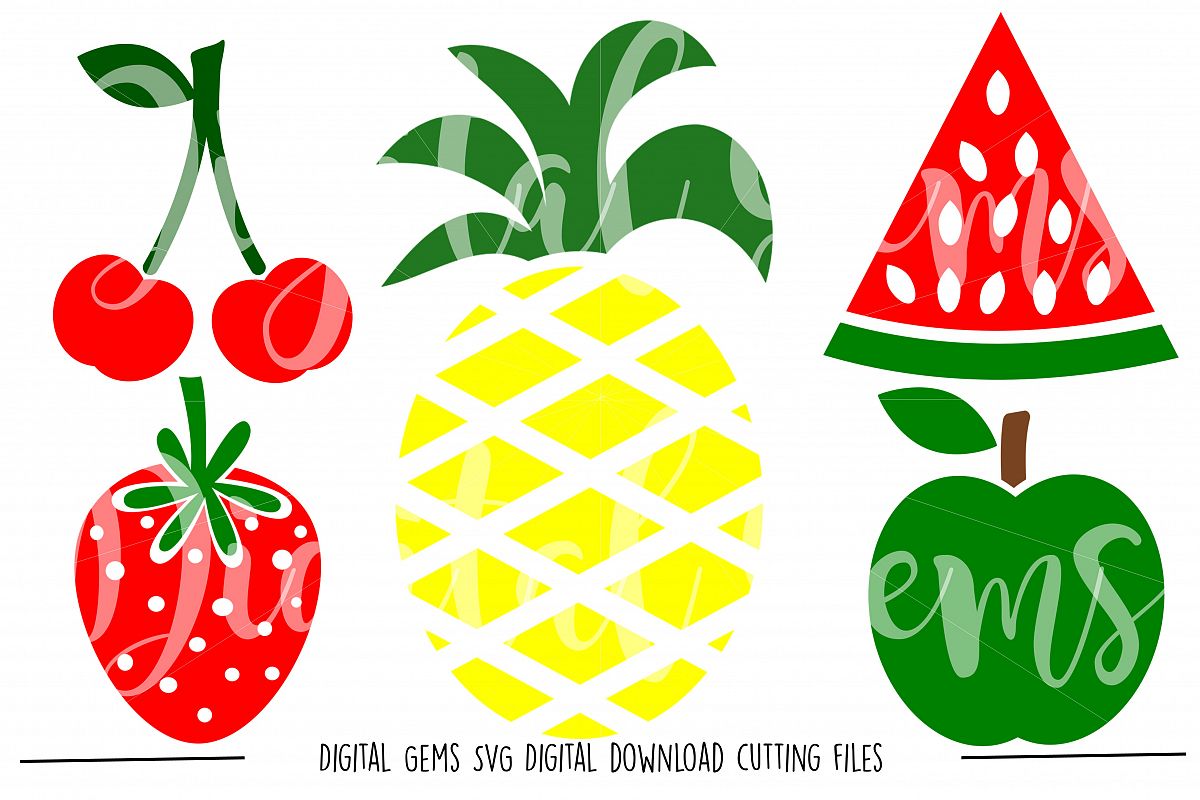 Fruit SVG / PNG Files example image 1