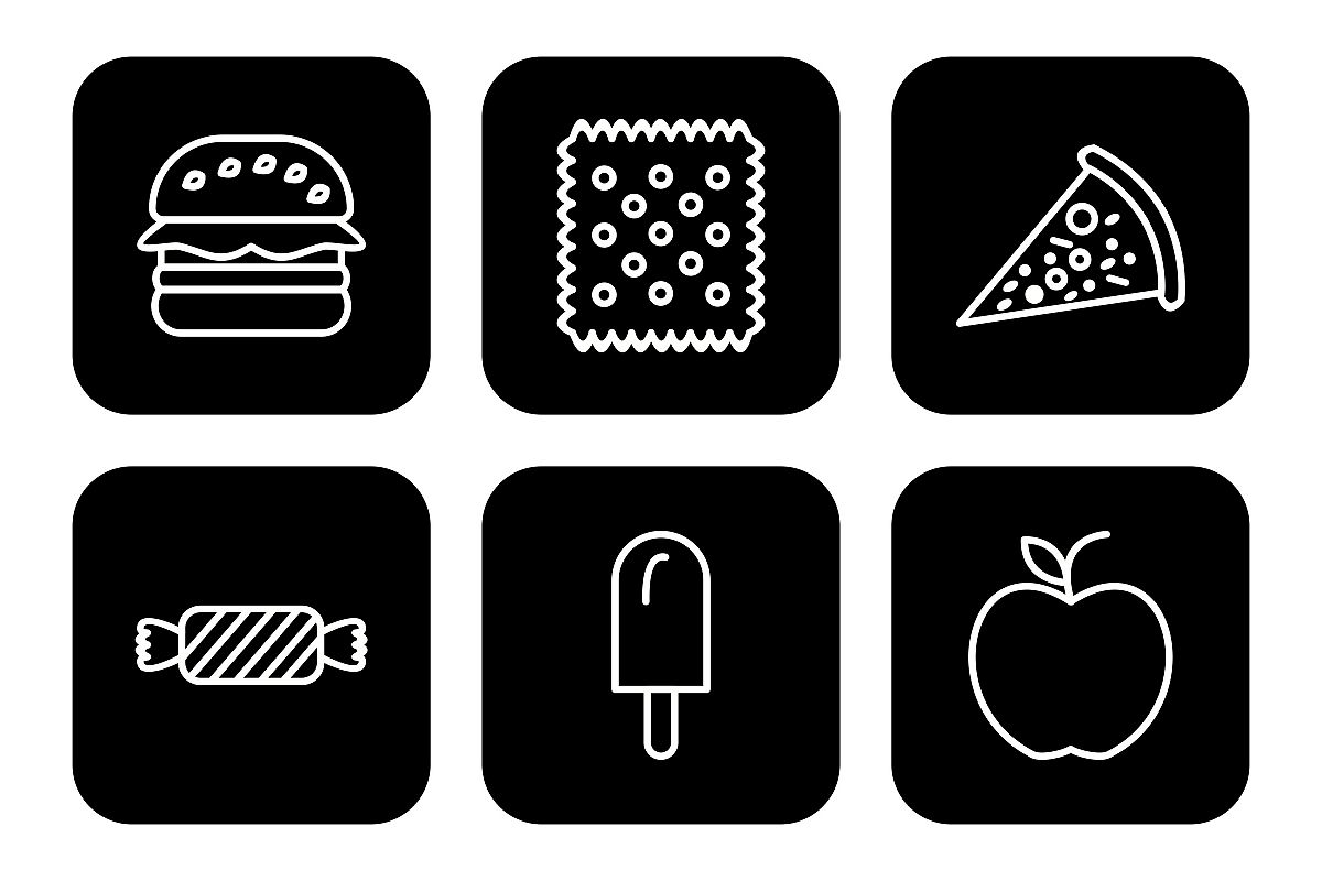 Set Of Food Icons example image 1