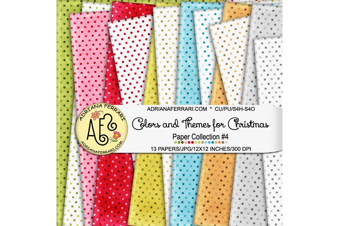 Colors and Themes for Christmas Papers 4 example image 1