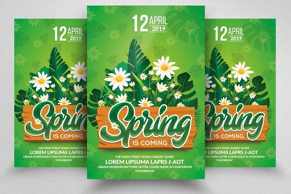Spring Carnival Flyer Template example image 1