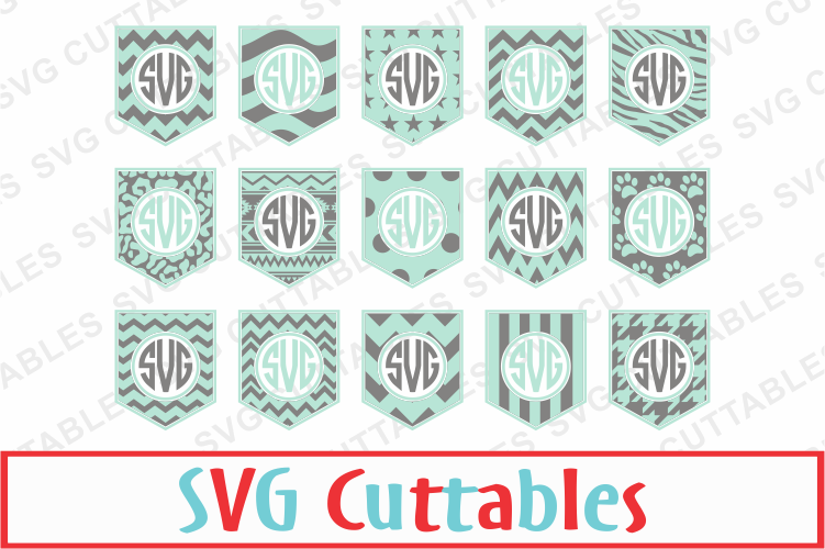 Pocket Monogram Frames example image 1