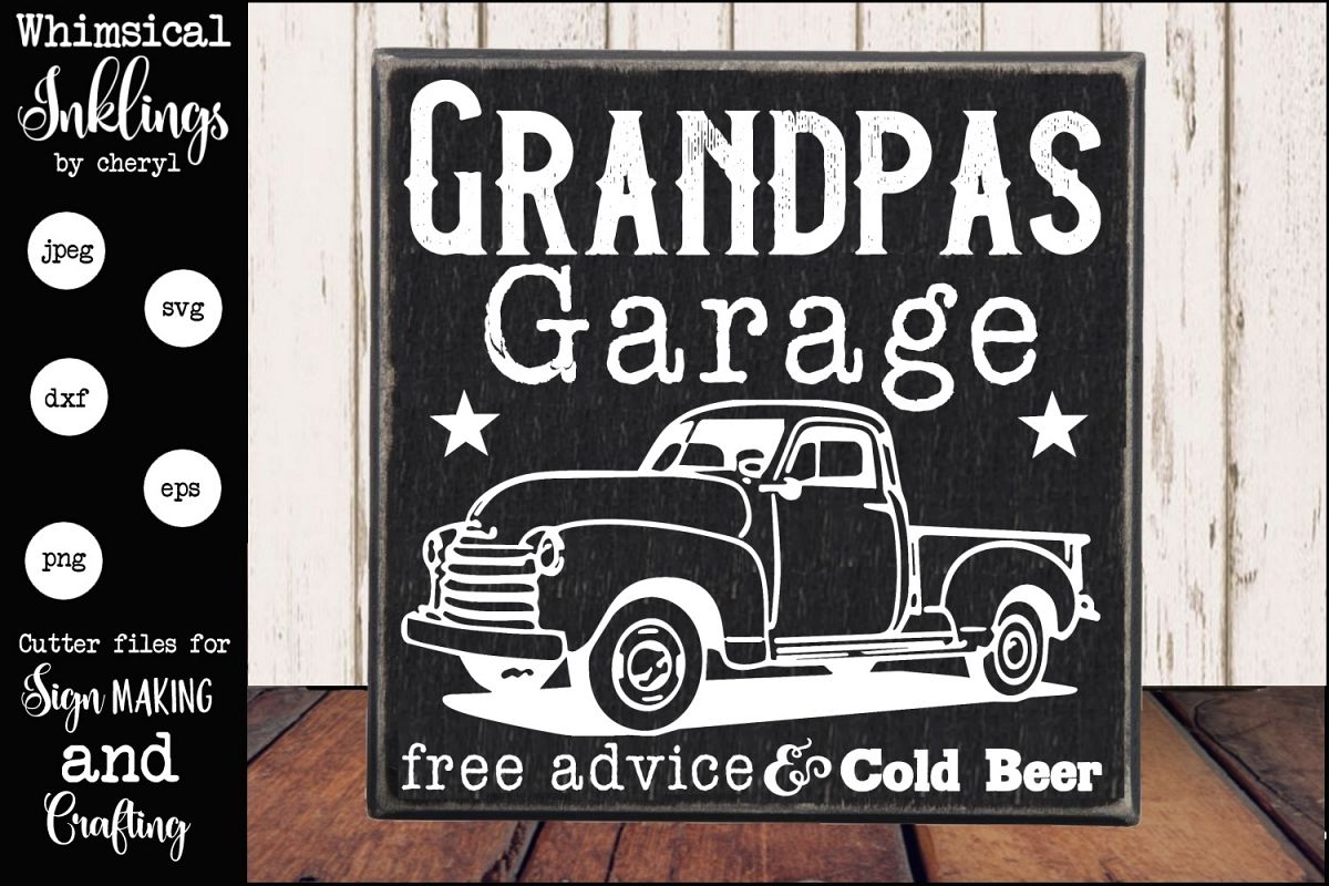 Download Grandpas Garage 2 SVG (177695) | SVGs | Design Bundles