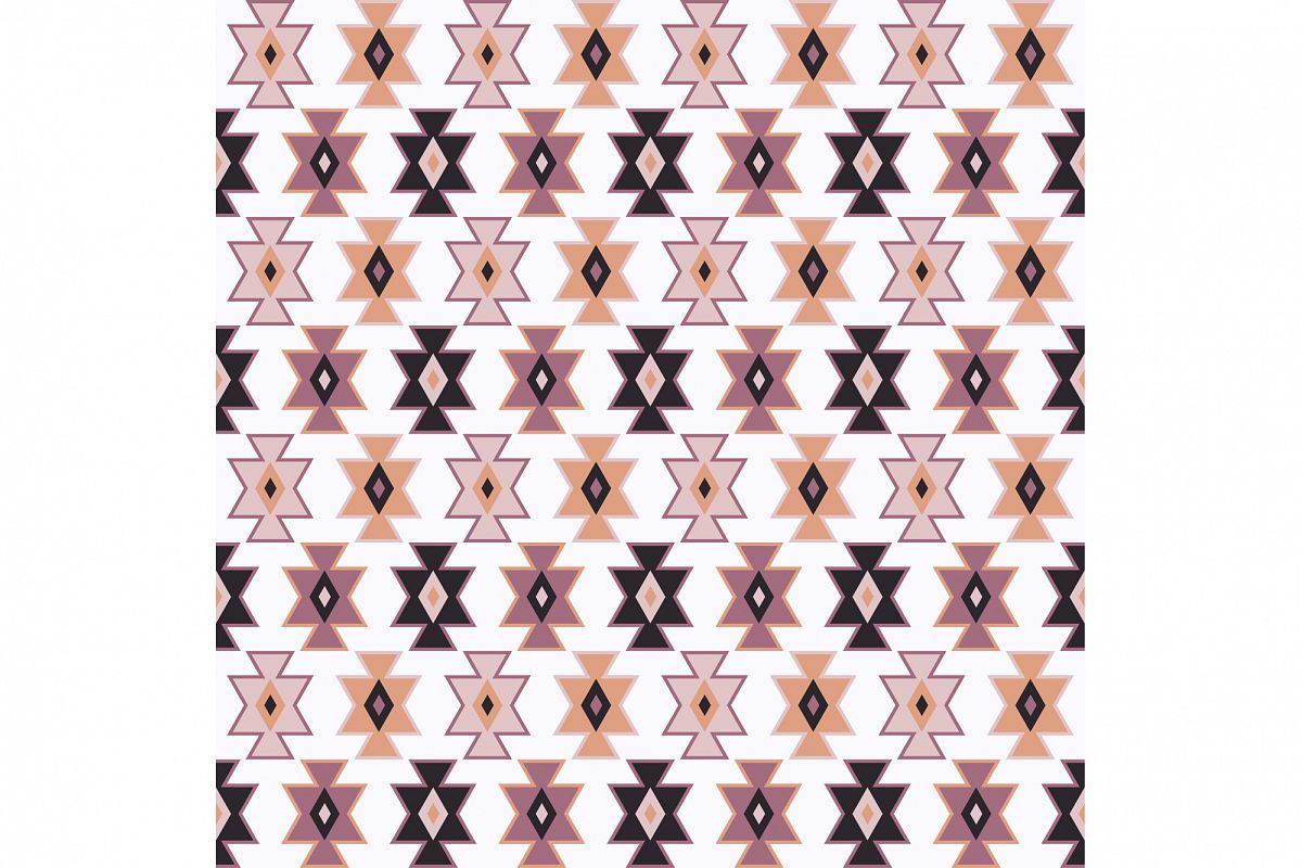 Ethnic boho seamless pattern. Print. Repeating background. Cloth design, wallpaper. example image 1