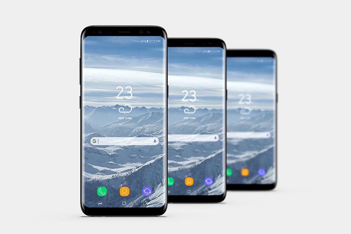 Smartphone Mock-Ups Vol. 2 example image 1