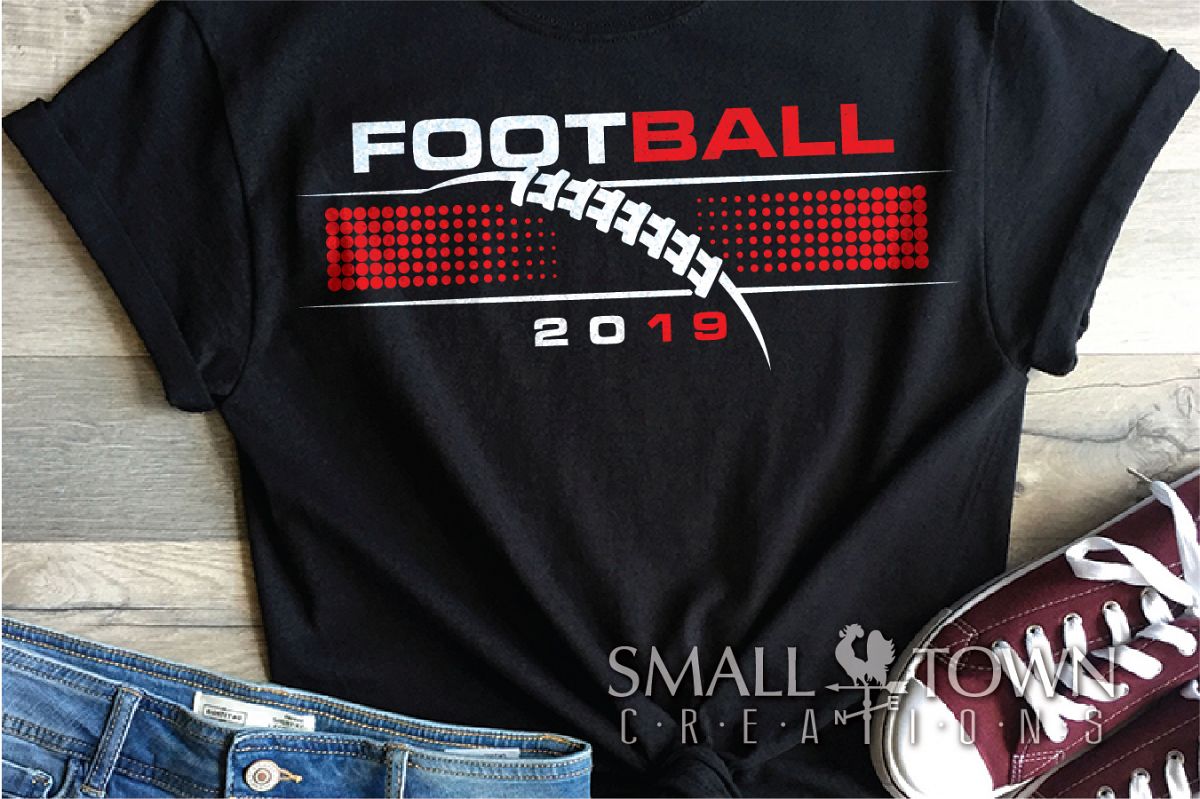 Football, Football ball, Team logo, PRINT, CUT & DESIGN example image 1
