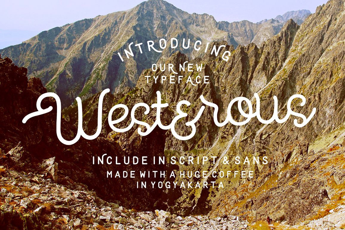 Westerous Font example image 1