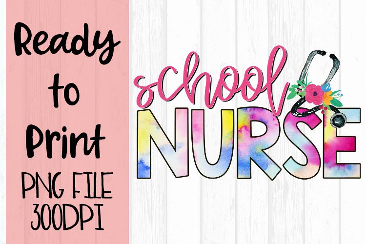 School Nurse Occupations Bright Ready to Print Design example image 1