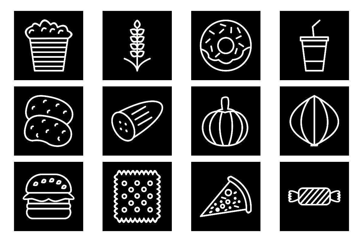 Set Of Food Icons example image 1
