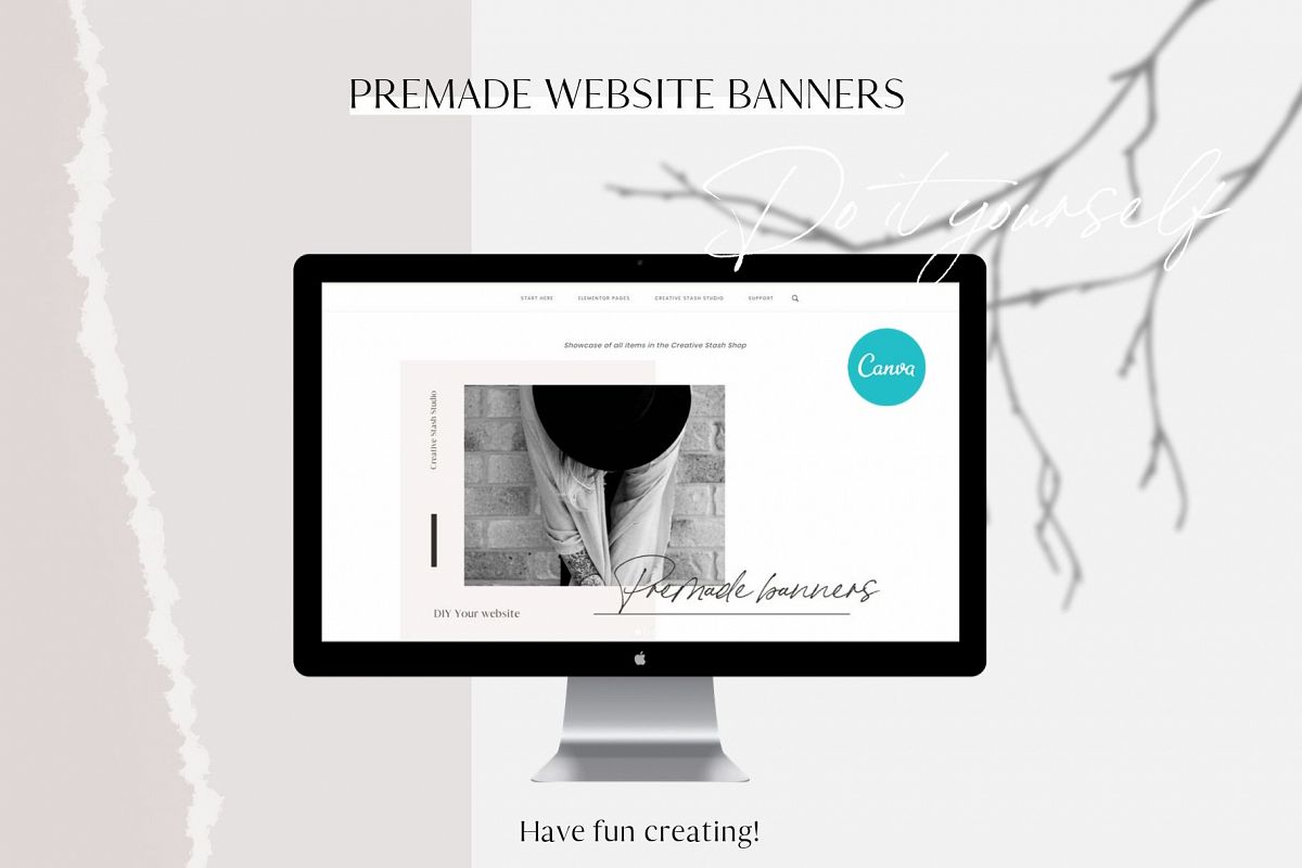 Premade website banners example image 1