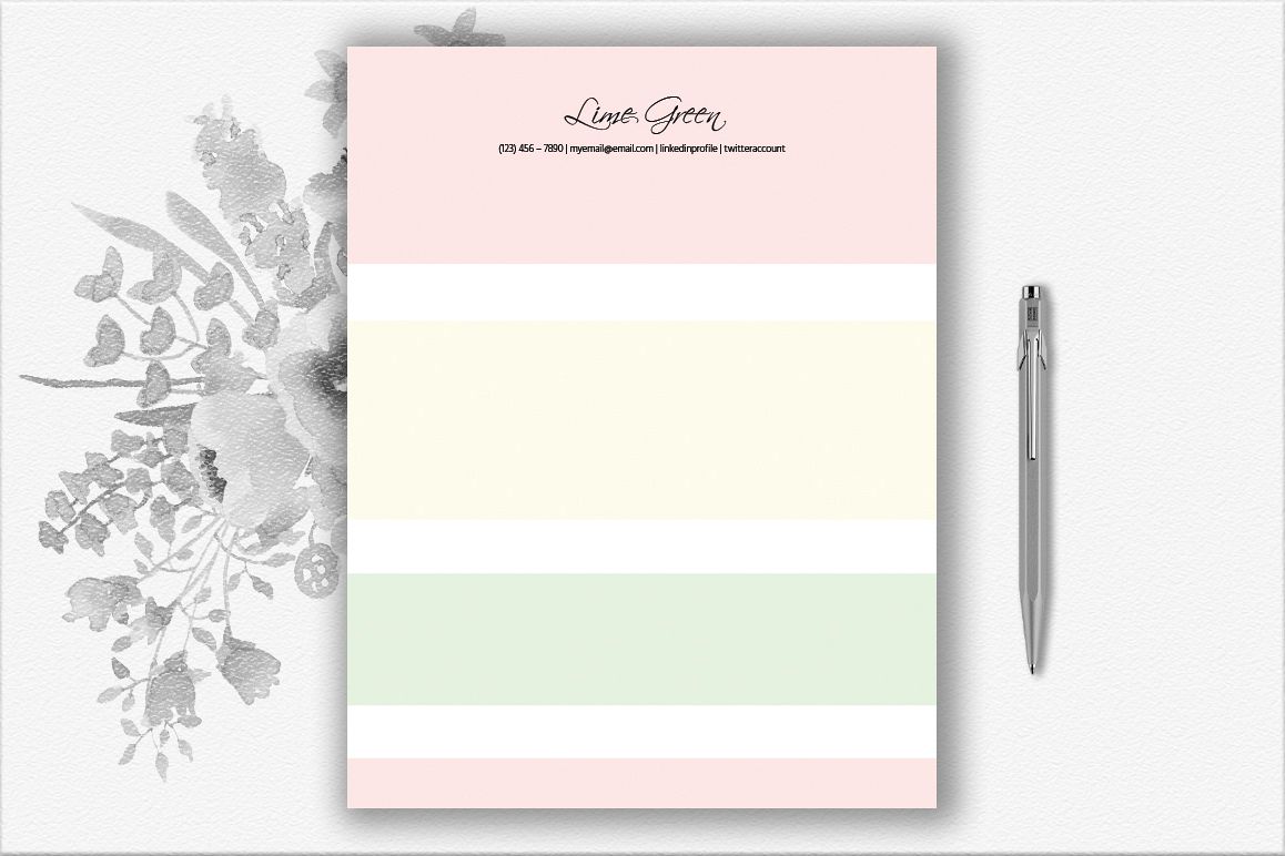 Letterhead Design Template example image 1