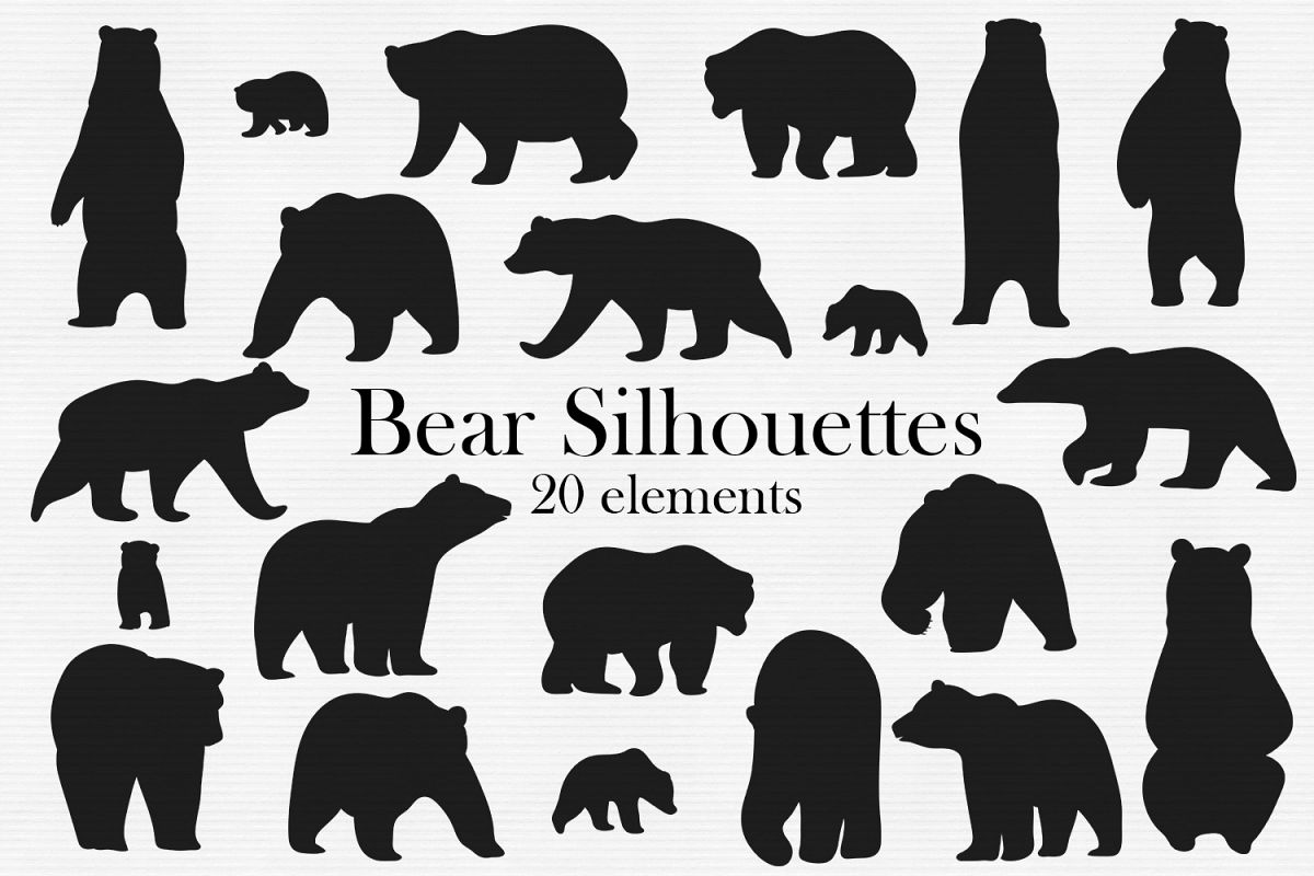 Bear Silhouettes bear-silhouettes