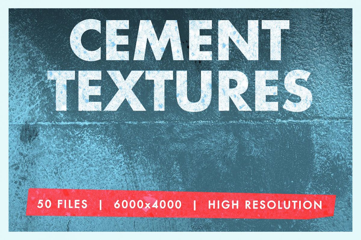50 Cement Textures Mega Pack example image 1