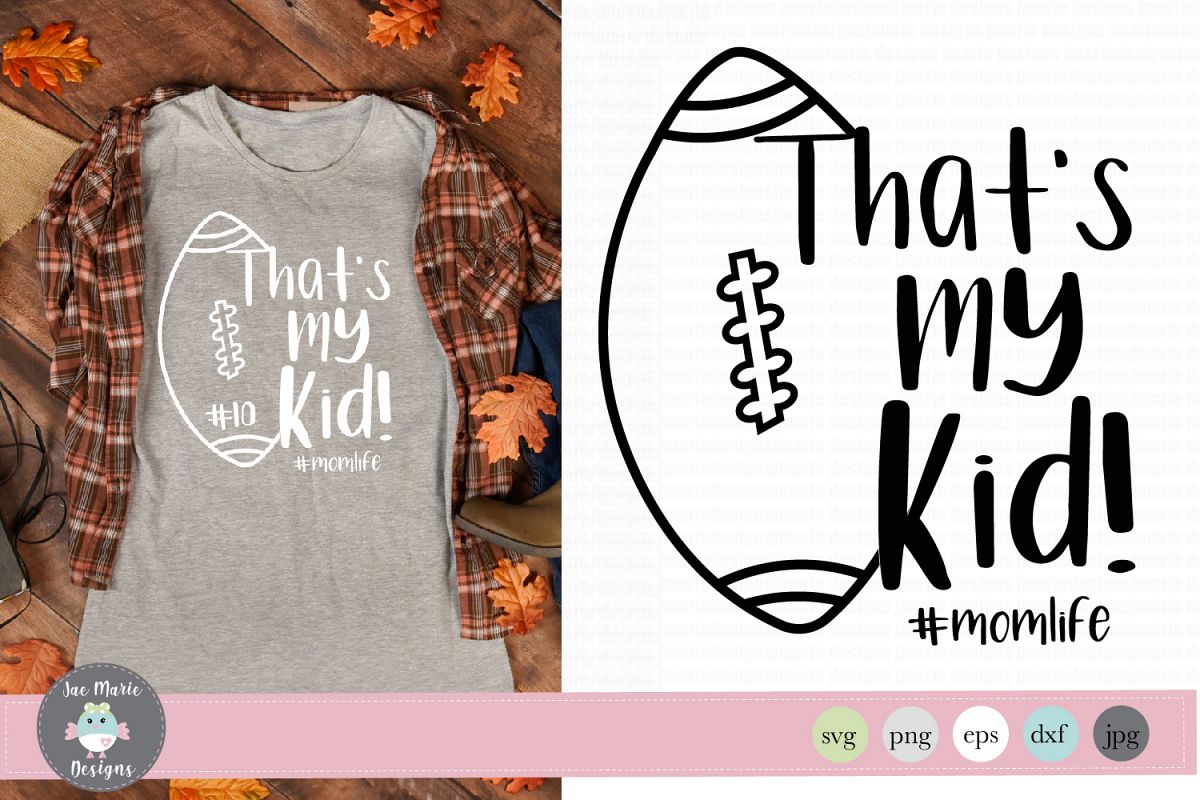 Football mom svg, fall sports svg, proud football parent svg example image 1