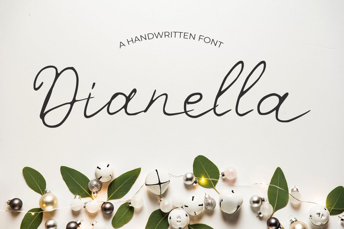 Dianella Font example image 1