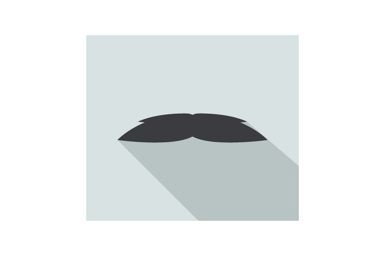Mustache icon example image 1