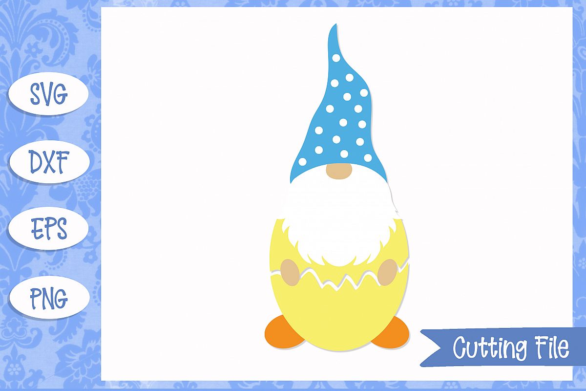 Download Easter egg gnome SVG File