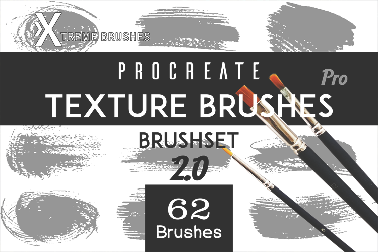 Procreate Texture Brushes PRO! 2.0 example image 1