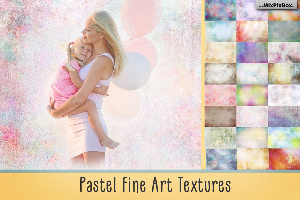 Pastel Fine Art Textures example image 1