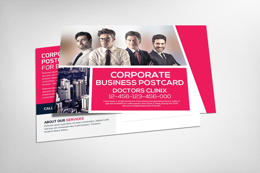 Marketing Corporate Business Postcard example image 1