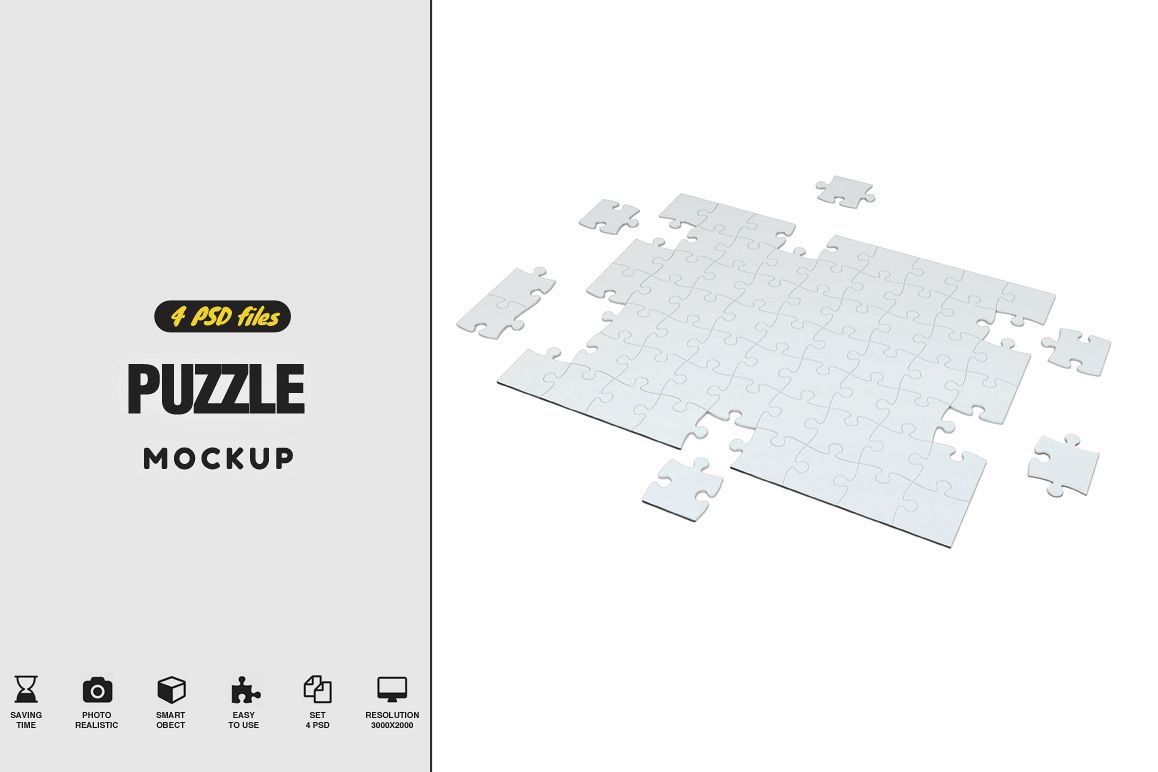 Puzzel Mockup example image 1